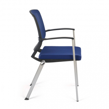 Chaise Visiteur Adam, Confortable et Robuste, Structure métallique 210653 - (Outlet)