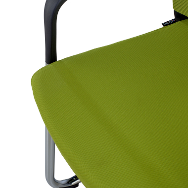 chaise de conference vert rouge respirant maille accoudoirs fixes 9