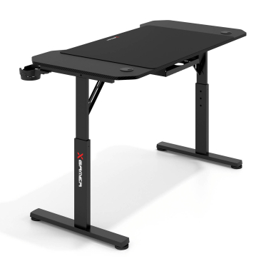 bureau gaming noir table de jeu 5