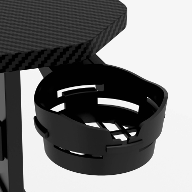 bureau gaming noir table de jeu 7