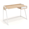 Bureau Apex avec caisson et pieds en acier