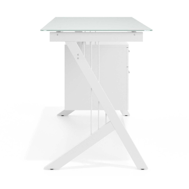 bureau professionnel blanc oasis 4