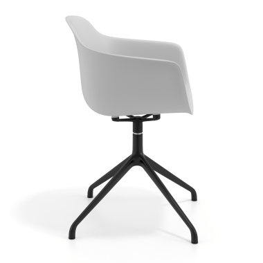 Une base en forme d'étoile en aluminium