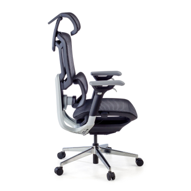 chaise ergonomique noir valkyr maille accoudoirs reglables 4d double soutien lombaire appui tete 8
