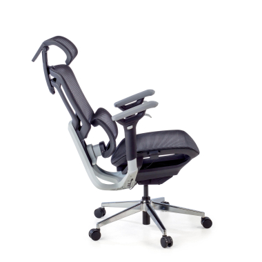 chaise ergonomique noir valkyr maille accoudoirs reglables 4d double soutien lombaire appui tete 6