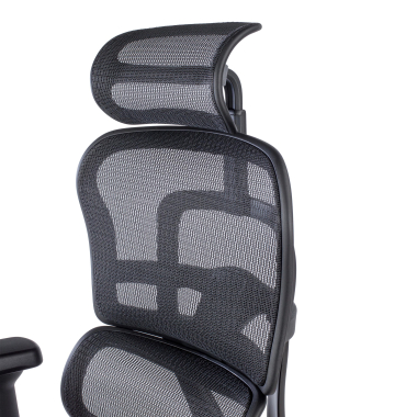chaise gaming noir structure noire gaming maille accoudoirs reglables 5d soutien lombaire appui tete 9