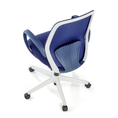 chaise pivotante lilas whisper maille accoudoirs fixes 9