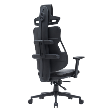chaise gaming gris phoenix tissu accoudoirs reglables 3d appui tete 6
