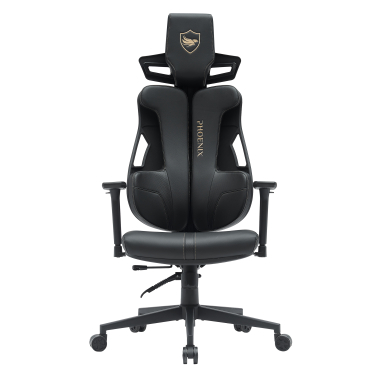 chaise gaming noir phoenix tissu accoudoirs reglables 3d appui tete 2