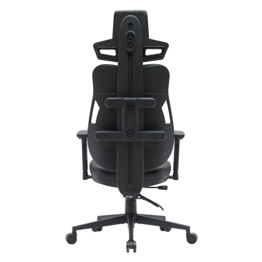 chaise gaming noir phoenix tissu accoudoirs reglables 3d appui tete 3