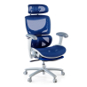 Chaise de Bureau Ergonomique Sakura white, dossier inclinable