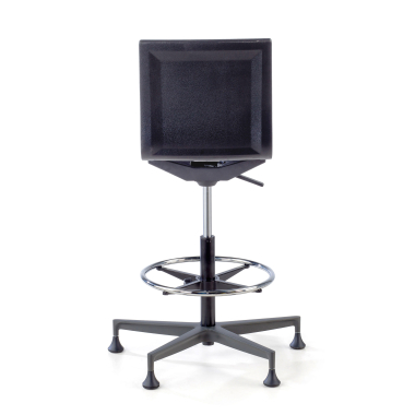 tabouret datelier et de laboratoire noir sans bras plastique sans accoudoirs 9