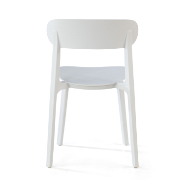 chaise de conference blanc moon plastique sans accoudoirs 8