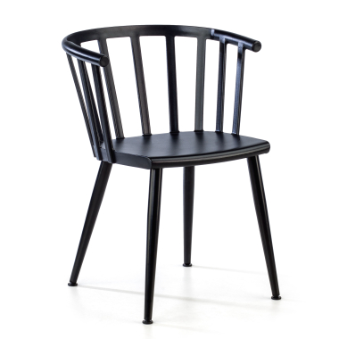 chaise de conference noir ember plastique sans accoudoirs 1