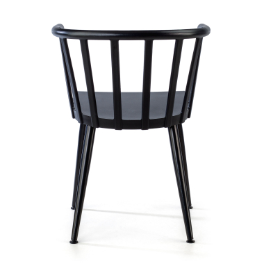 chaise de conference noir ember plastique sans accoudoirs 7