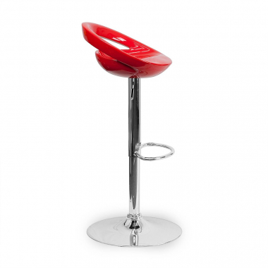 occasion chaise de bureau rouge danko plastique sans accoudoirs 4