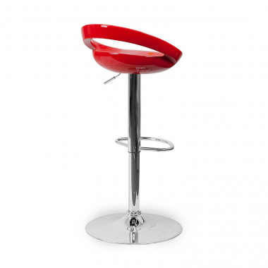 occasion chaise de bureau rouge danko plastique sans accoudoirs 7