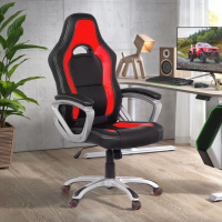 Chaise Gamer Dakar, design sportif, accoudoirs, 8 heures 210858 - (Outlet)