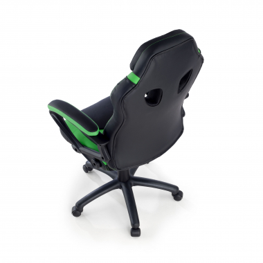 occasion chaise de bureau vert drift simil cuir accoudoirs fixes 10